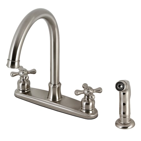 Victorian FB7798AXSP 8-Inch Centerset Kitchen Faucet with Sprayer FB7798AXSP